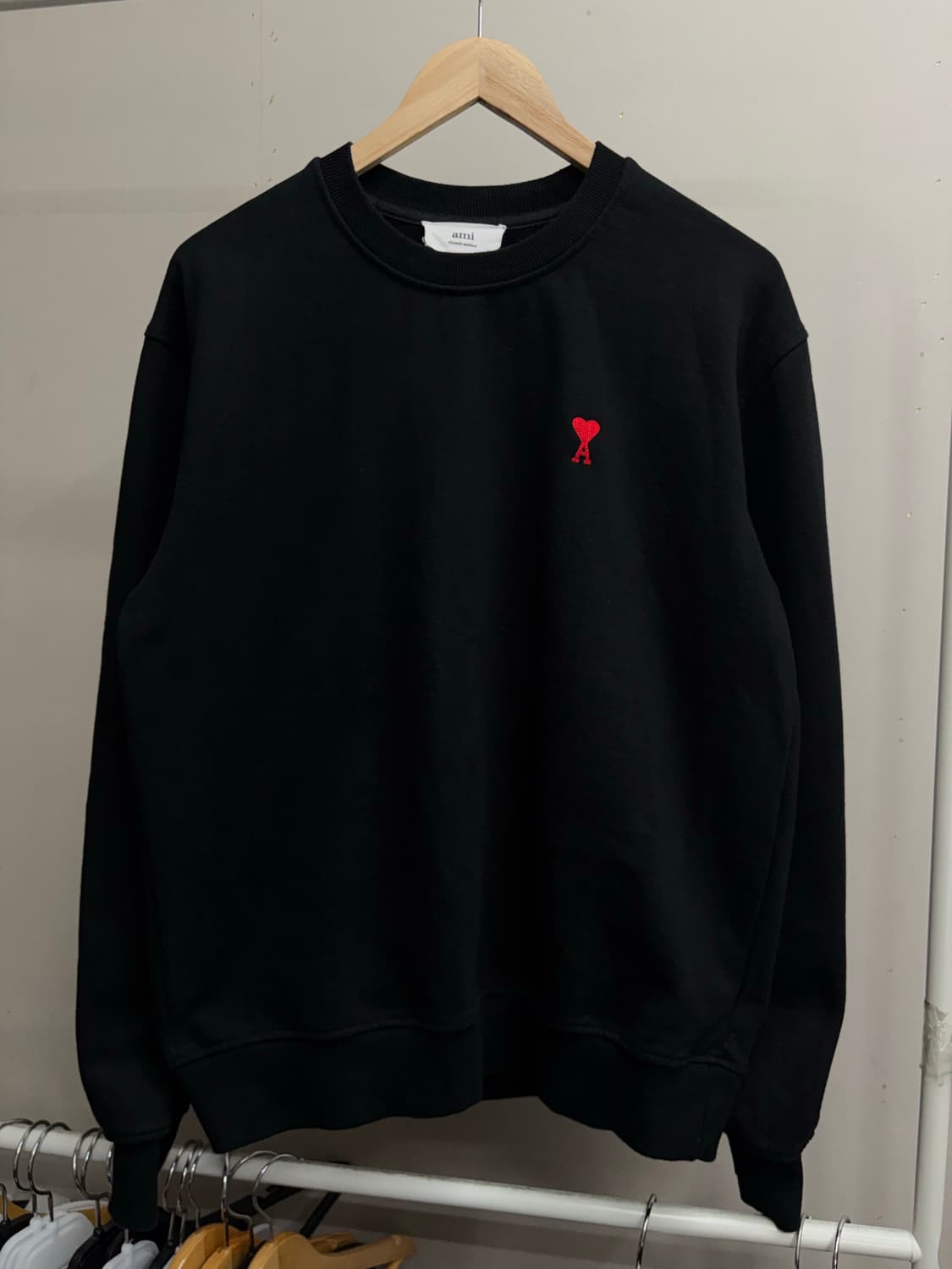 아미 스몰로고 맨투맨 상품이미지2