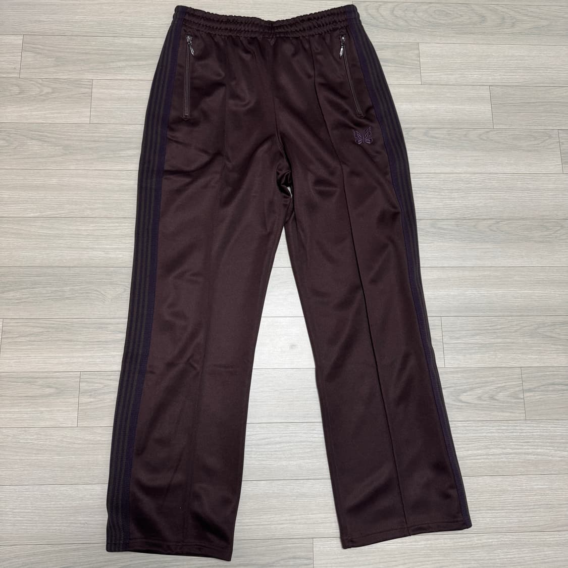 니들스 트랙 팬츠 다크브라운 s 상품이미지1