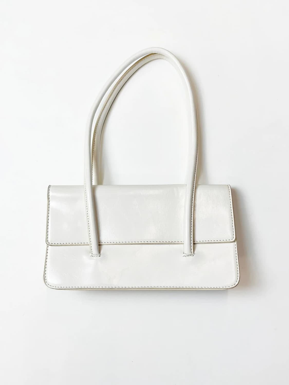 Selected 비건 가죽 미니멀리즘 숄더백 A1592 상품이미지1