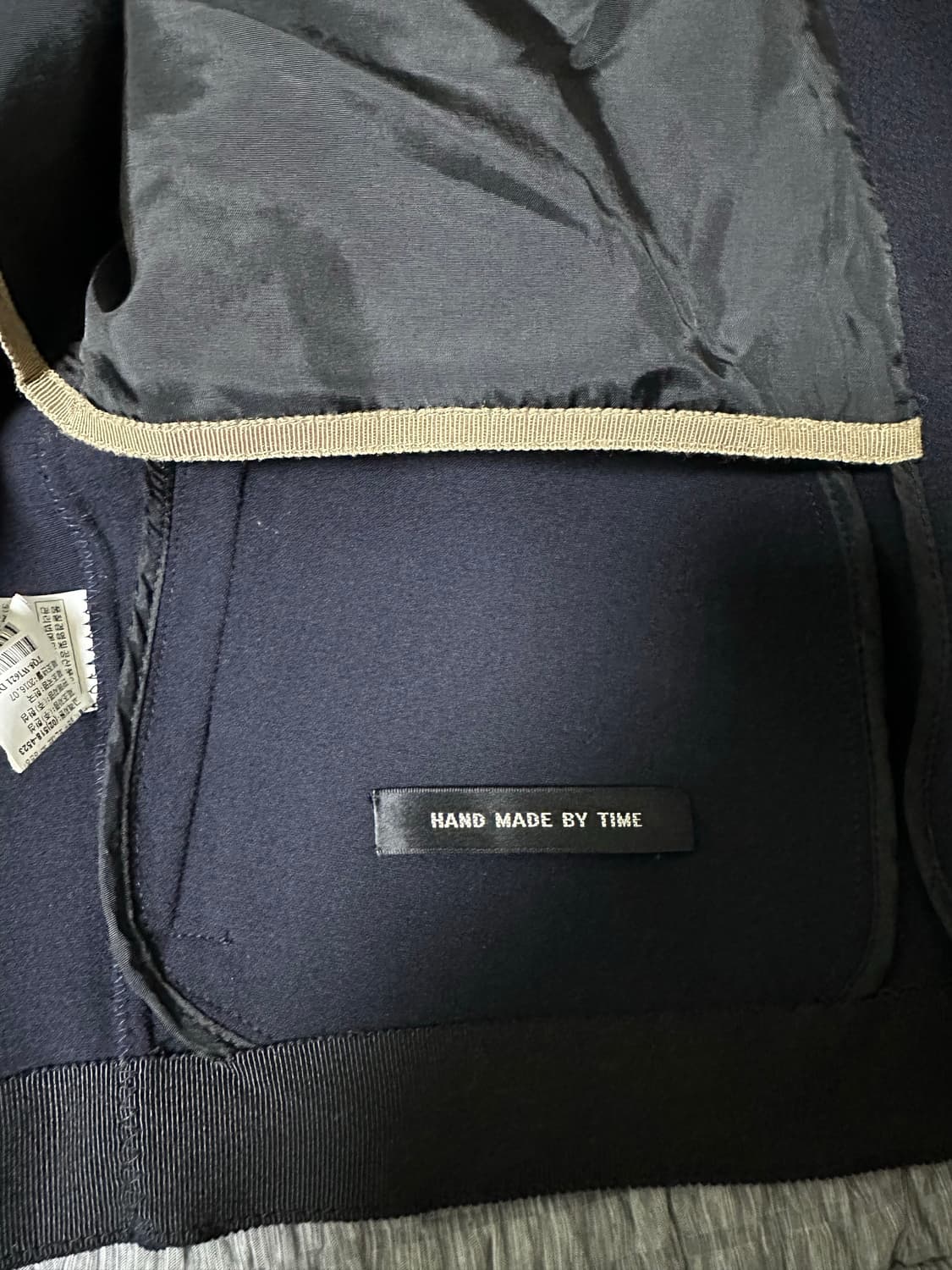 TIME의 블랙 자켓 상품이미지5