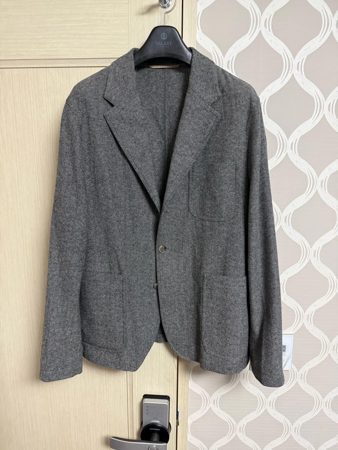 폴로 헤링본 울 블렌드 스포츠자켓 42R 상품이미지2