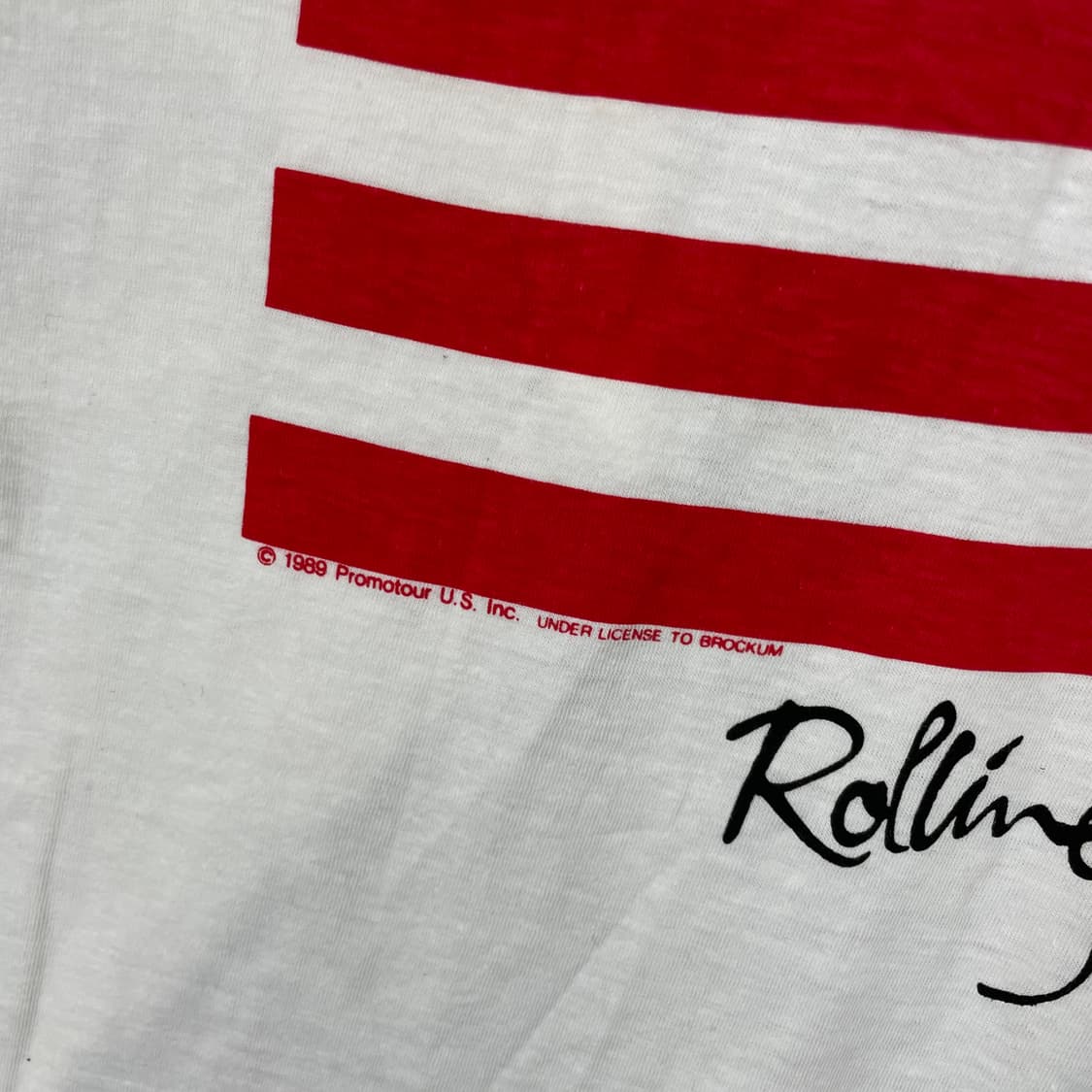 80s Rolling stones 롤링스톤즈 티셔츠 상품이미지2