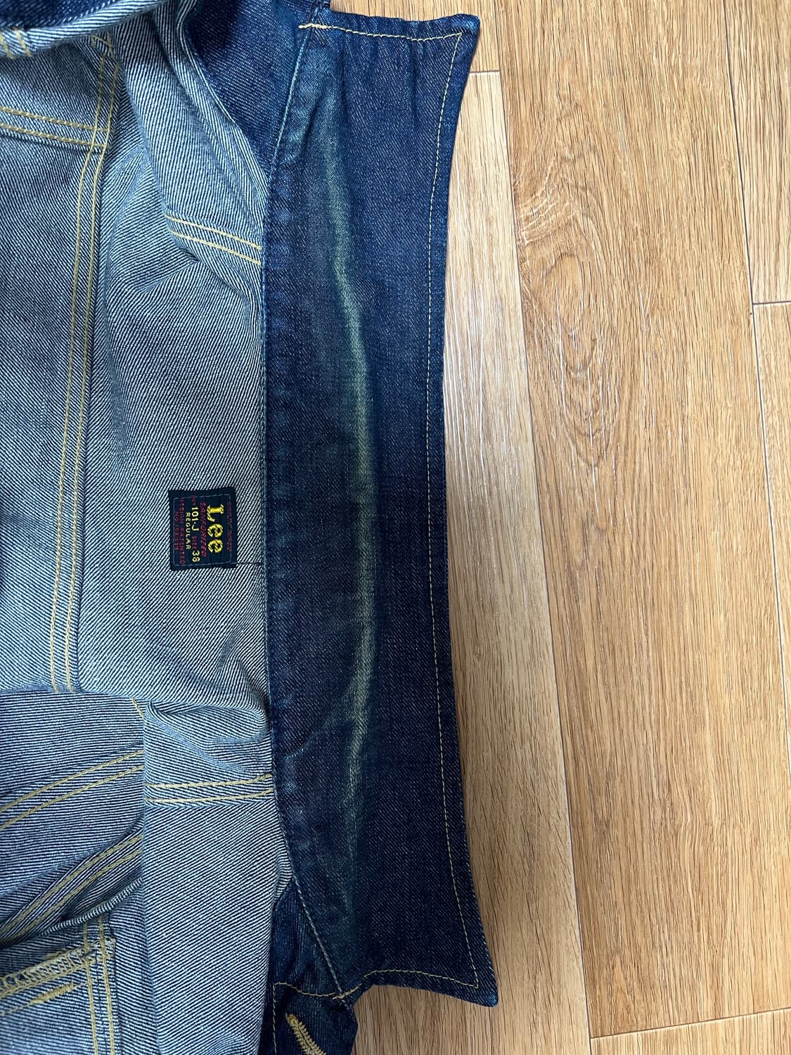 리얼맥코이 리라이더스 101-J 1940’s 복각버전 상품이미지4