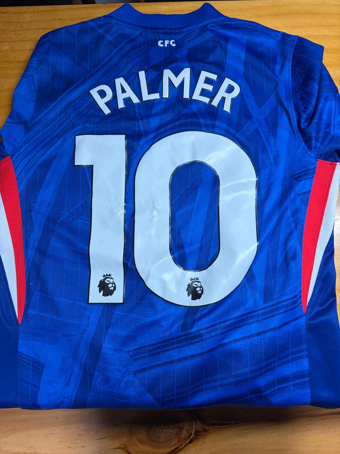 첼시 긴팔 유니폼 콜 파머 10번 마킹 상품이미지1