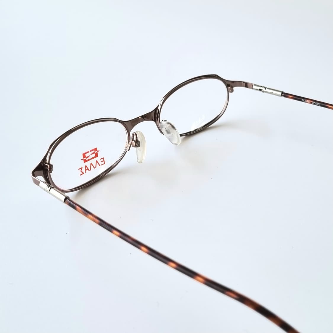 데드스탁 빈티지 브라운 슬림 메탈 안경테 624 상품이미지4