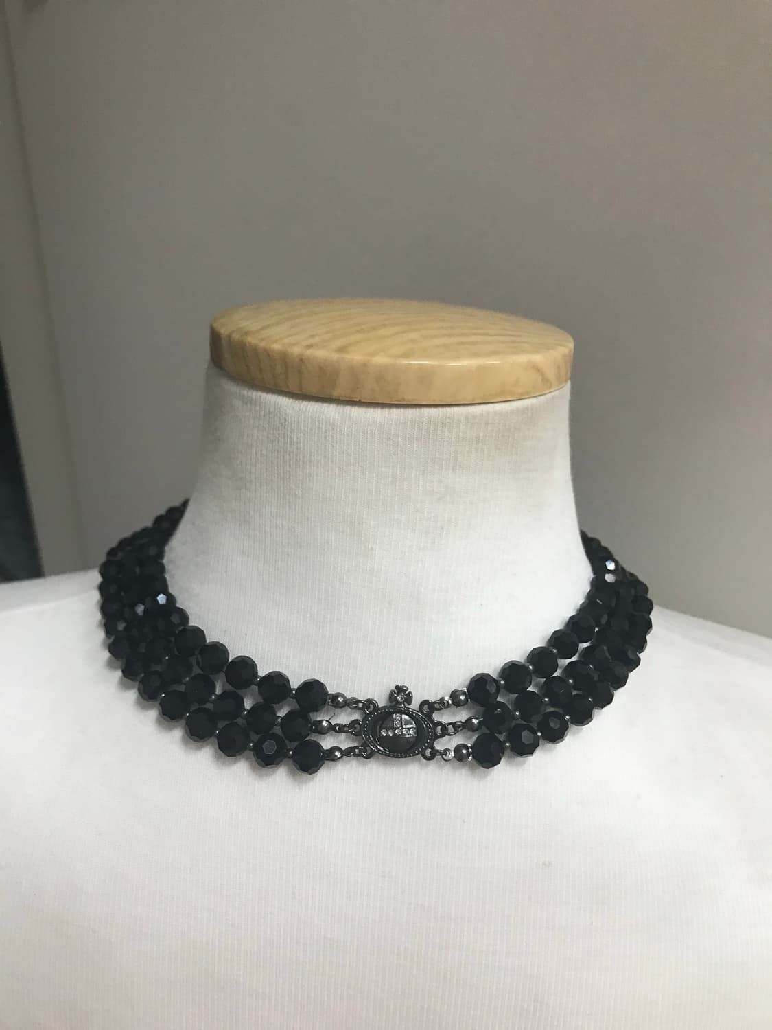 Vivienne Westwood three row orb necklace 상품이미지5