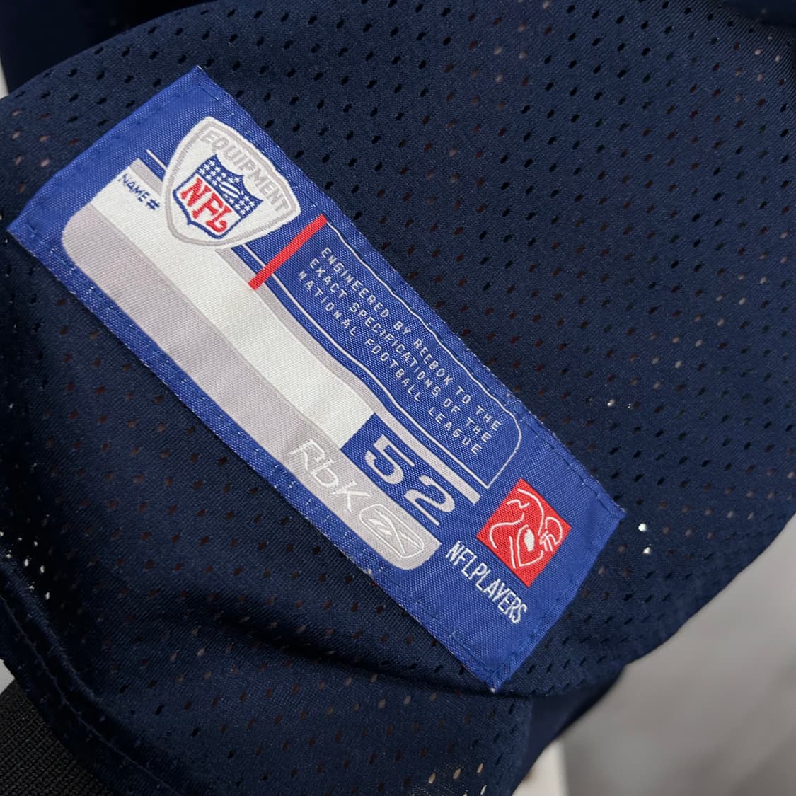 NFL 카우보이즈 메쉬 브이넥 럭비 져지 탑 상품이미지4