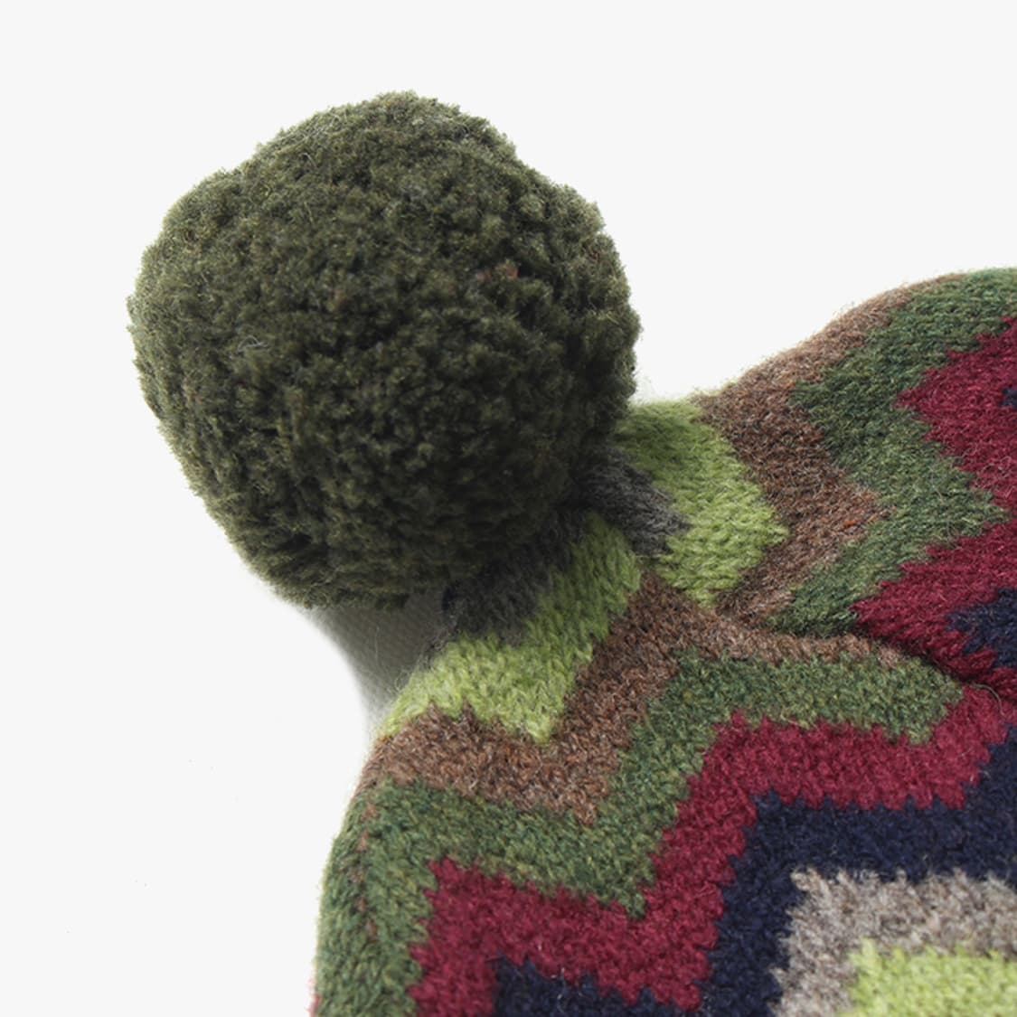  STUSSY "Green Pattern Beanie" 상품이미지4