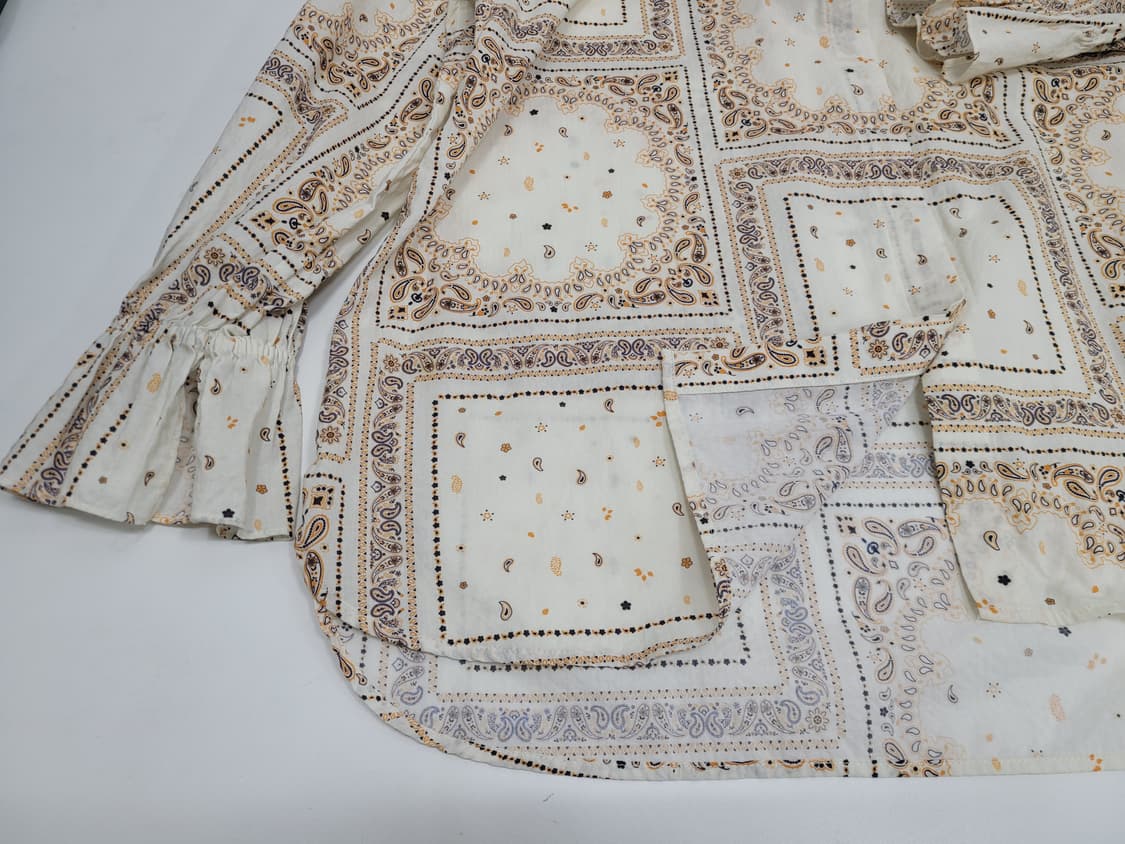 BEANPOLE 21SS 빈폴 페이즐리 볼륨 블라우스 / 여 95 (M) 상품이미지6