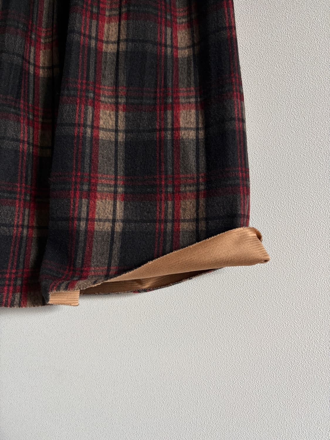 check patterned banding skirt 상품이미지9