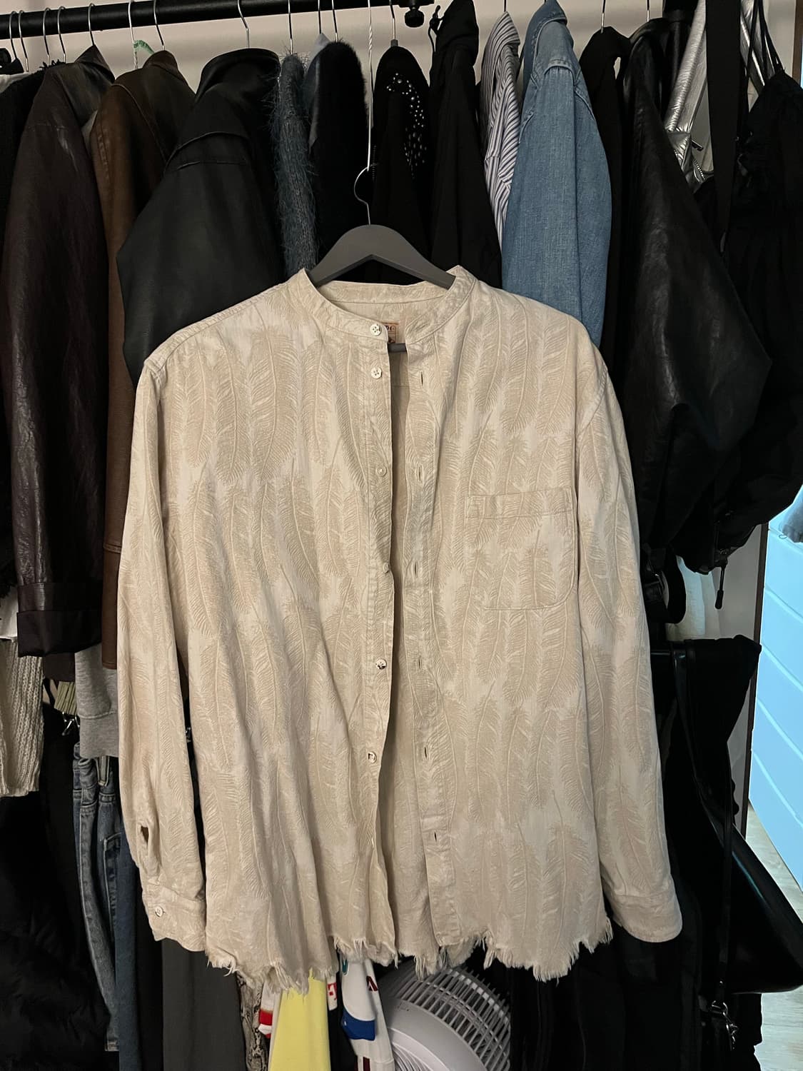 캐피탈 맥파이 데님 스탠드 셔츠 키나리 상품이미지1