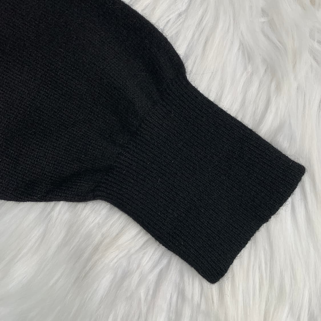 일본 빈티지 JUPIAN 캐시미어 100 라운드 니트 1802 상품이미지5