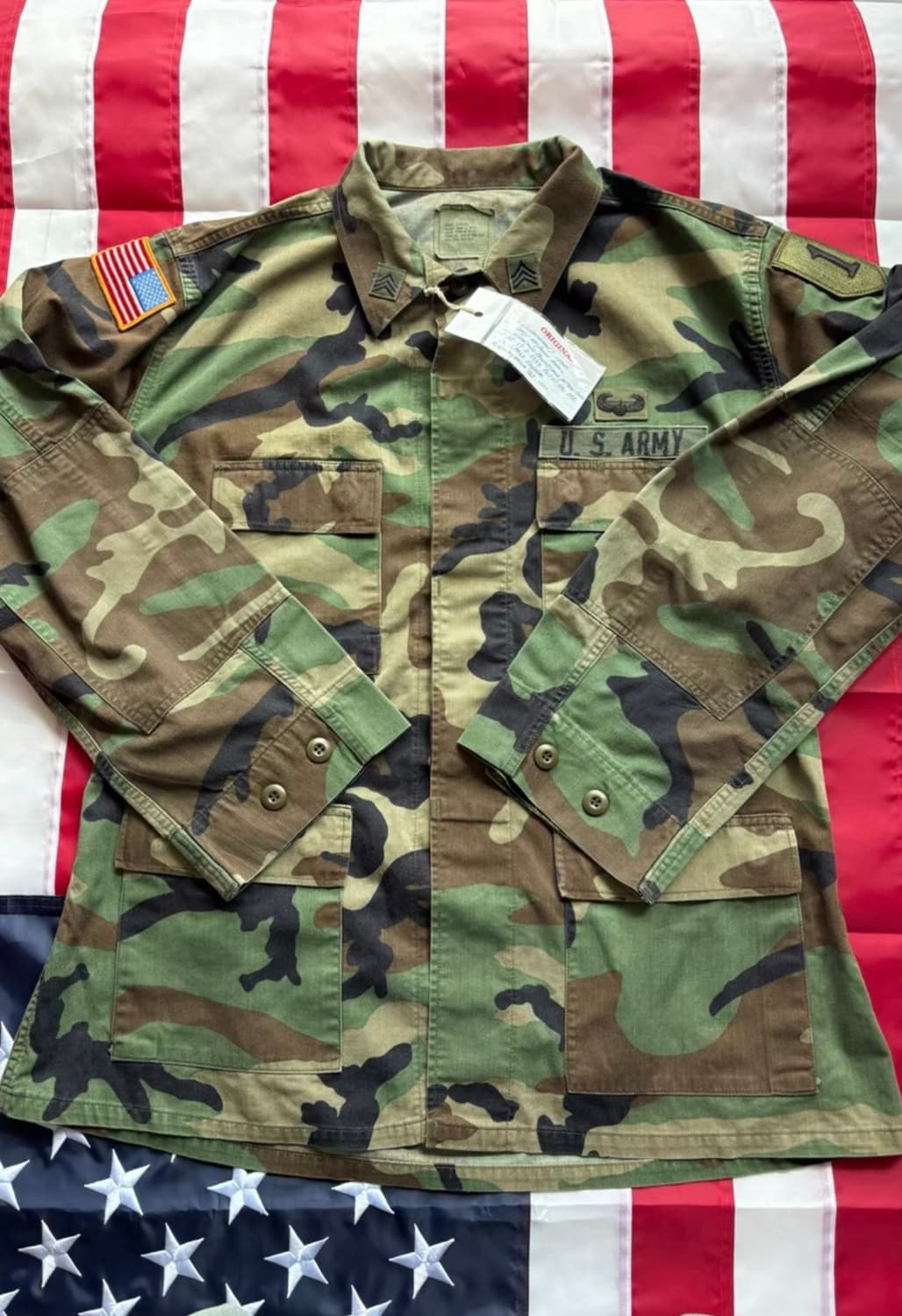  [US Army] 80s 오리지널 BDU 데저트 카모 자켓  상품이미지1