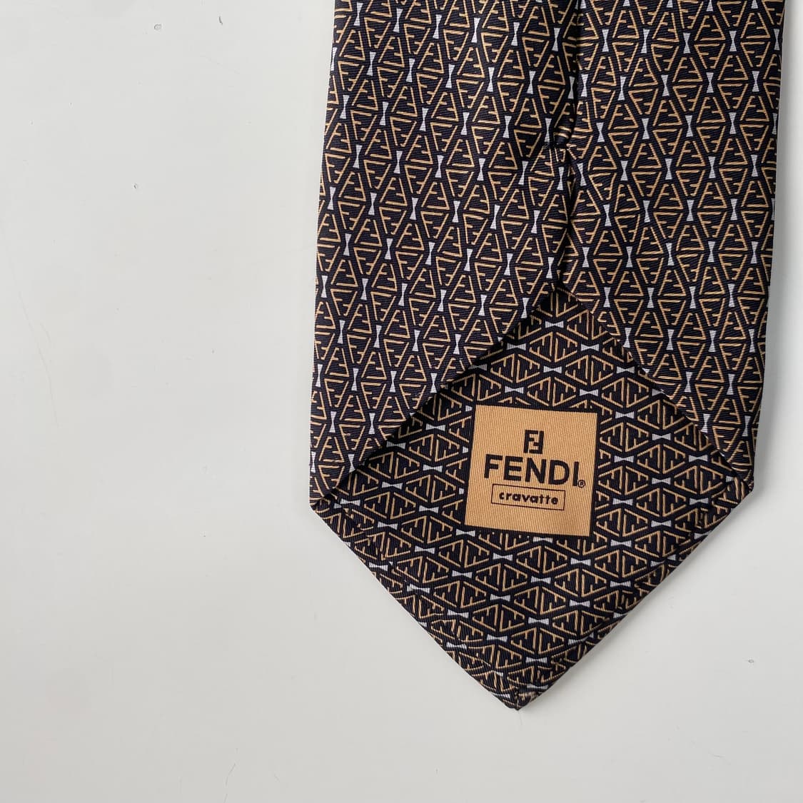 FENDI 펜디 FF모노그램 정품 명품넥타이 상품이미지6