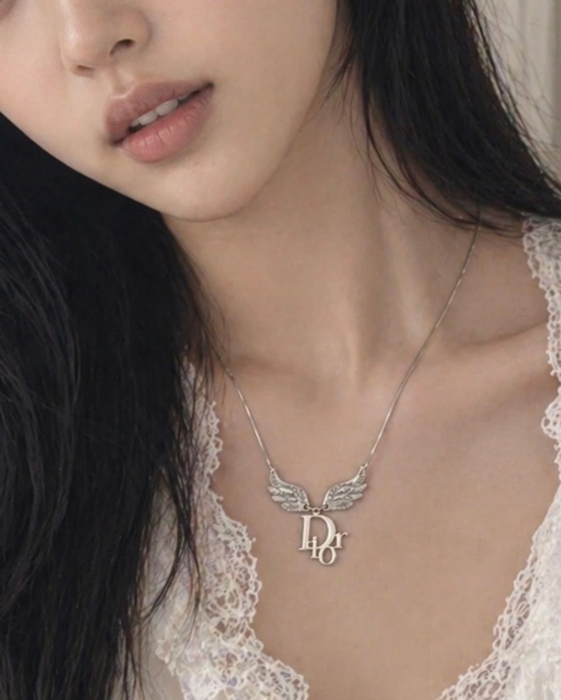 정품 디올 엔젤윙 날개 빈티지 목걸이 (초레어템) 상품이미지6