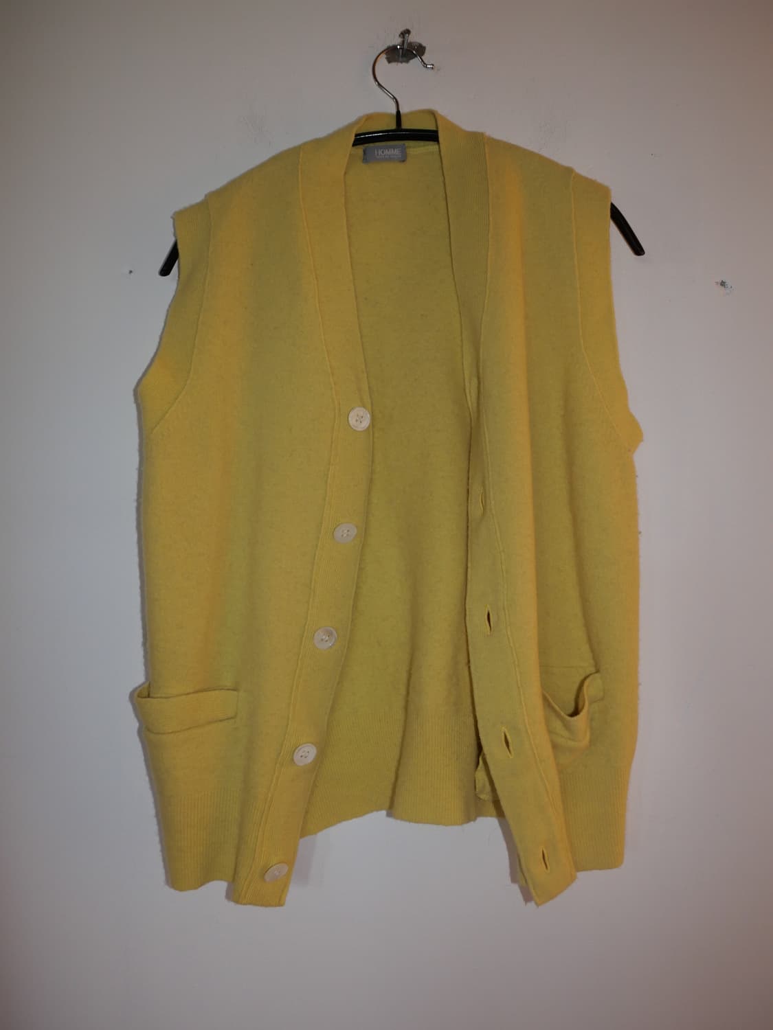 Comme des Garçons Homme 1980s knit vest 상품이미지1