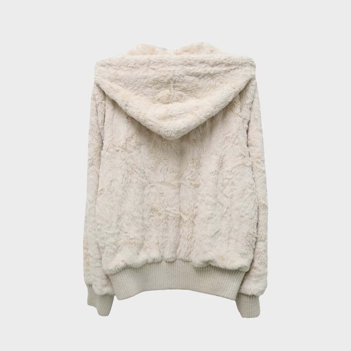 2top 퍼 y2k 후드 집업 자켓 상품이미지2