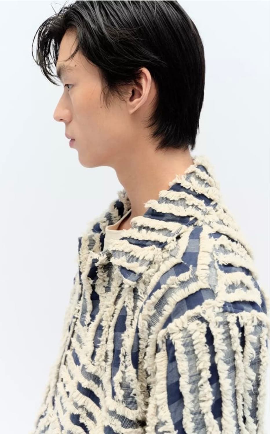 Zara x Fanglu Lin 콜라보 패치워크 자켓 상품이미지3