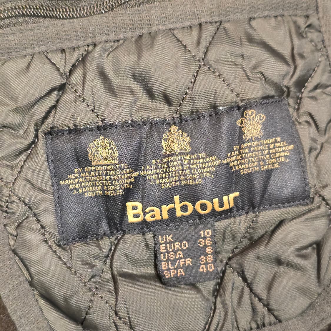Barbour 플리스 베티 퀼팅 베스트 상품이미지6