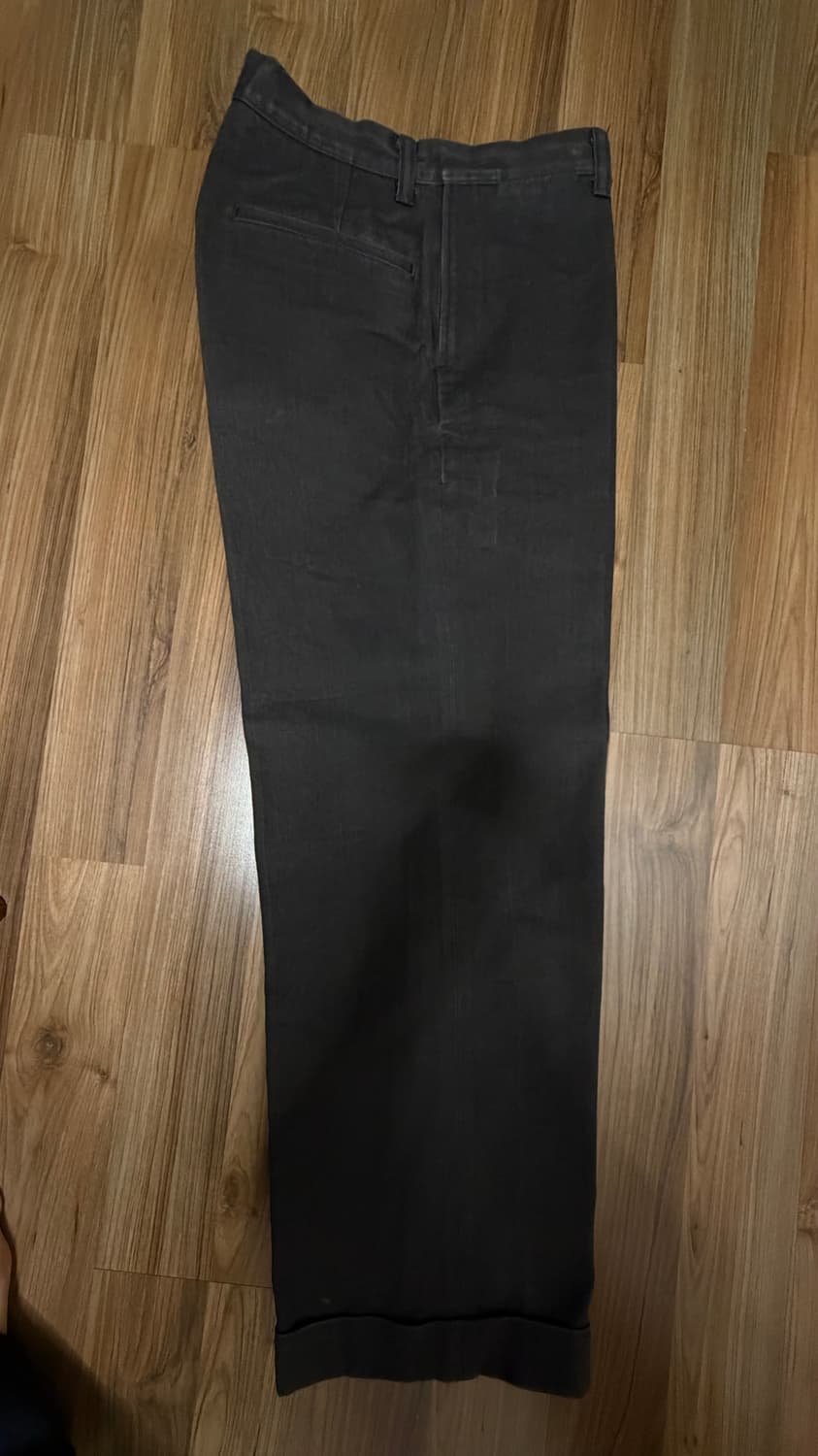 타임원클로딩 챠콜 트라우저 상품이미지1