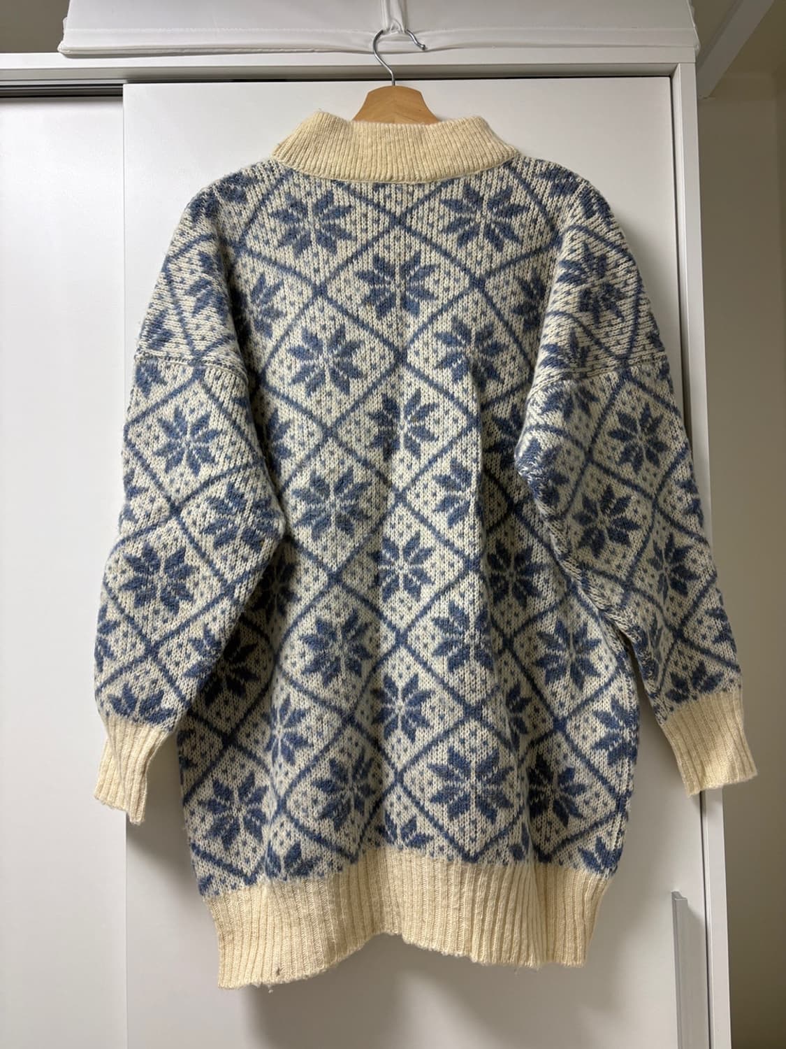 빈티지 아이슬란드 노르딕 니트 스웨터 상품이미지6