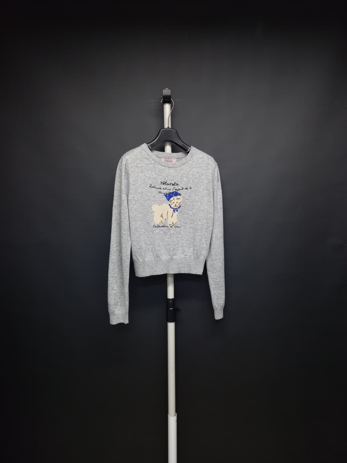 새 로라로라 춘추동 니트 블라우스 F 33-66 상품이미지1