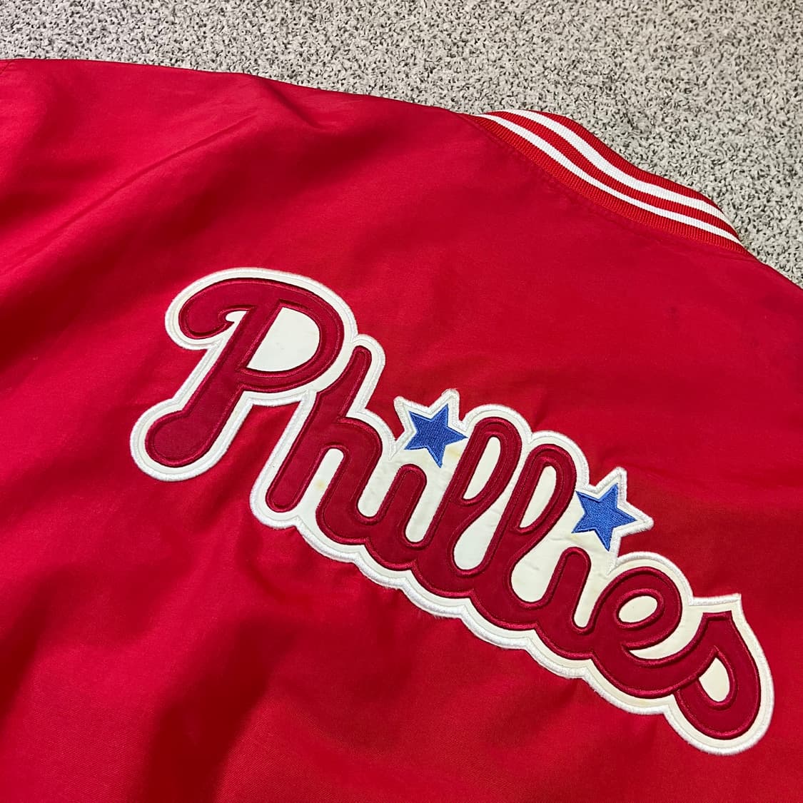 MLB 00s 올드스쿨 필라델피아 필리스 스타디움 자켓 상품이미지3