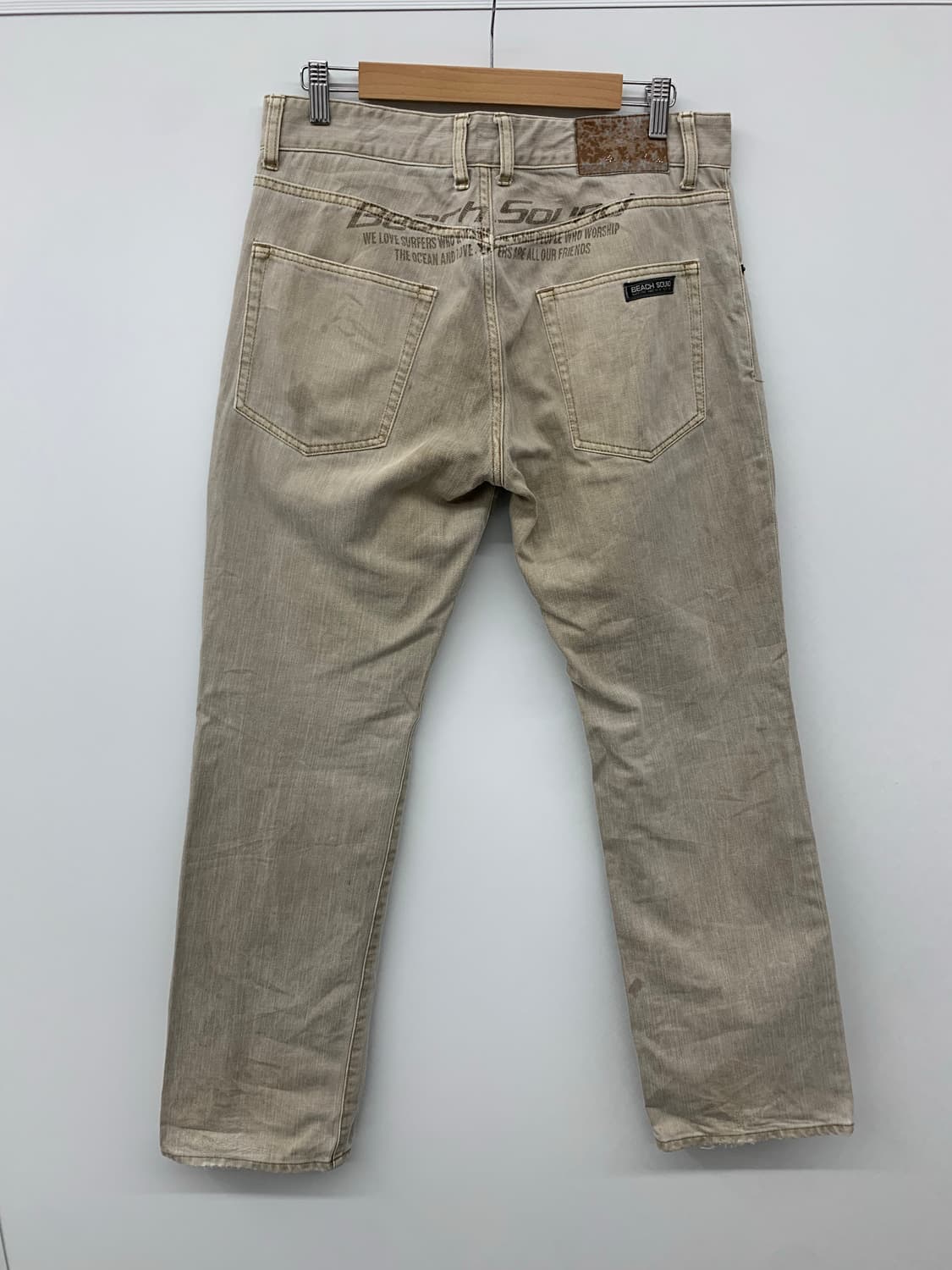 Beach sound 데미지 디테일 팬츠 상품이미지5