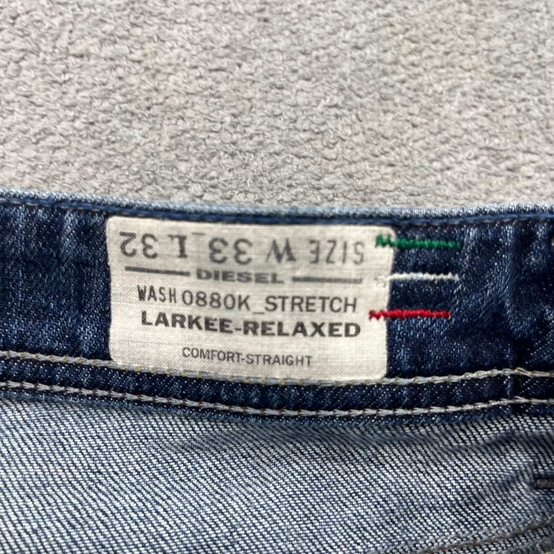 33 디젤 LARKEE 워싱 데님팬츠 상품이미지7