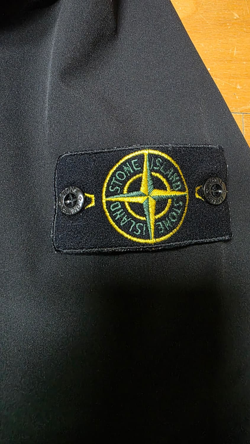 [xl,새상품급]스톤아일랜드 소프트쉘 블랙 상품이미지2