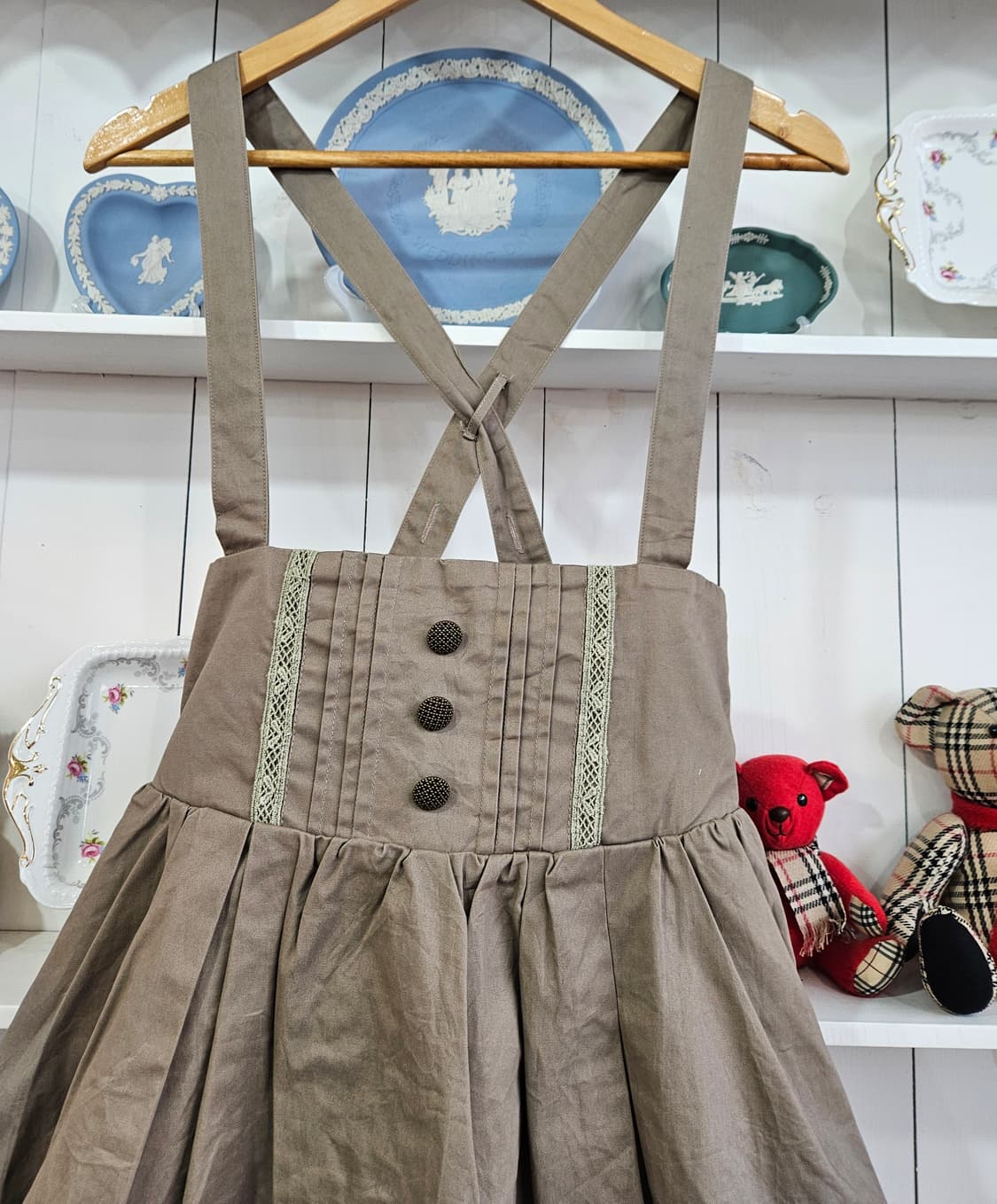 ARROW 서스펜더 스커트 상품이미지4