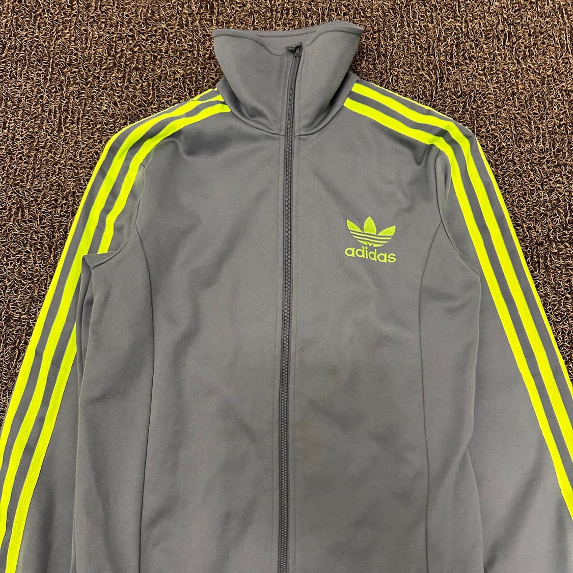 아디다스 공용 유로파 져지 집업 그레이 S 상품이미지2