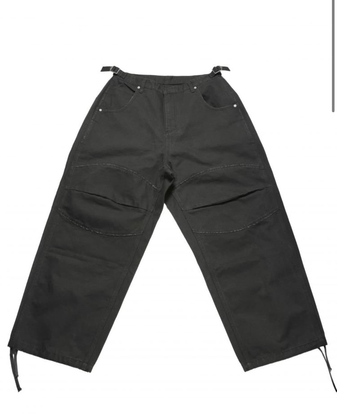 MJD CANVAS 3D KNEE PANTS CHARCOAL 상품이미지1