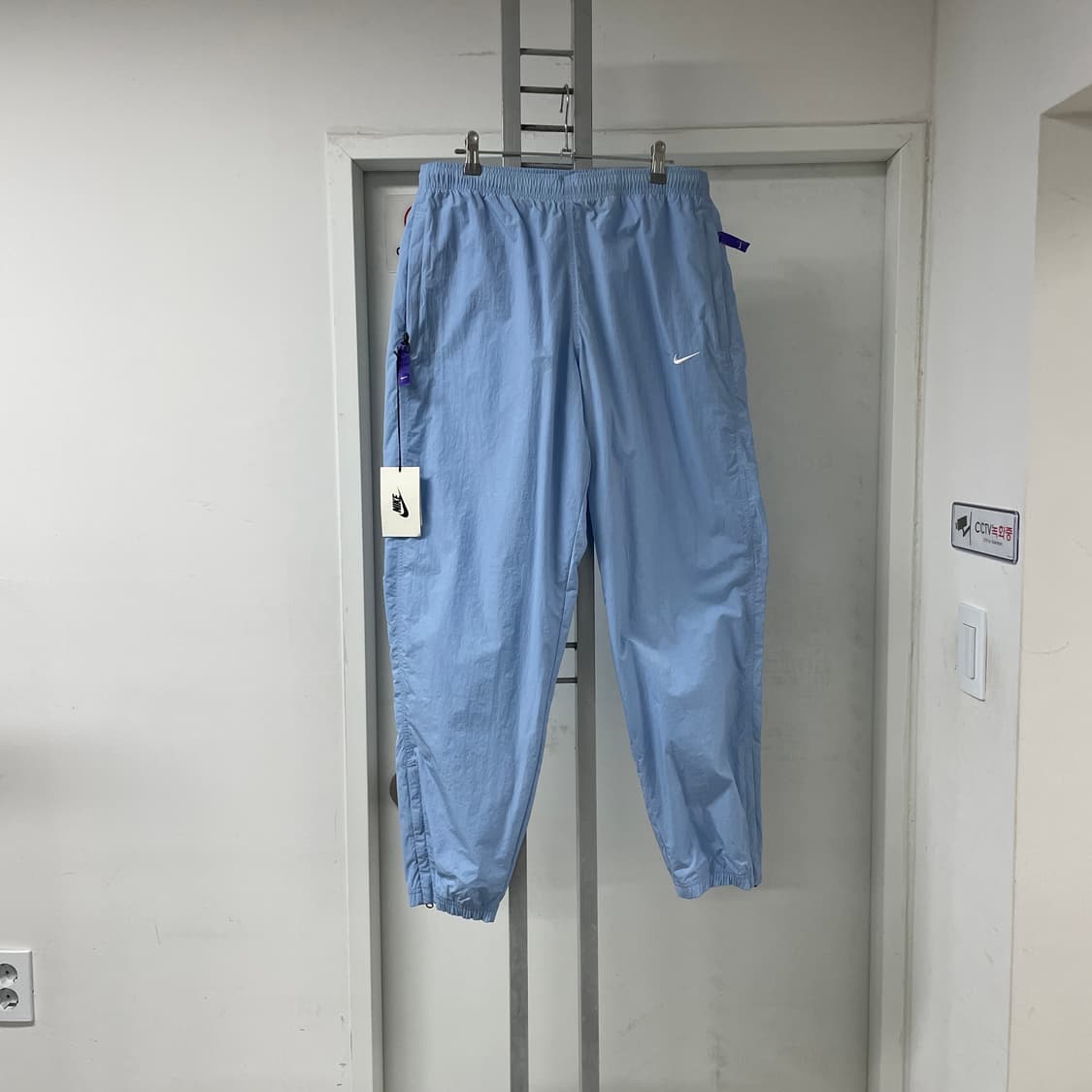 나이키 스우시 트레이닝 팬츠 블루 새상품 85 상품이미지1
