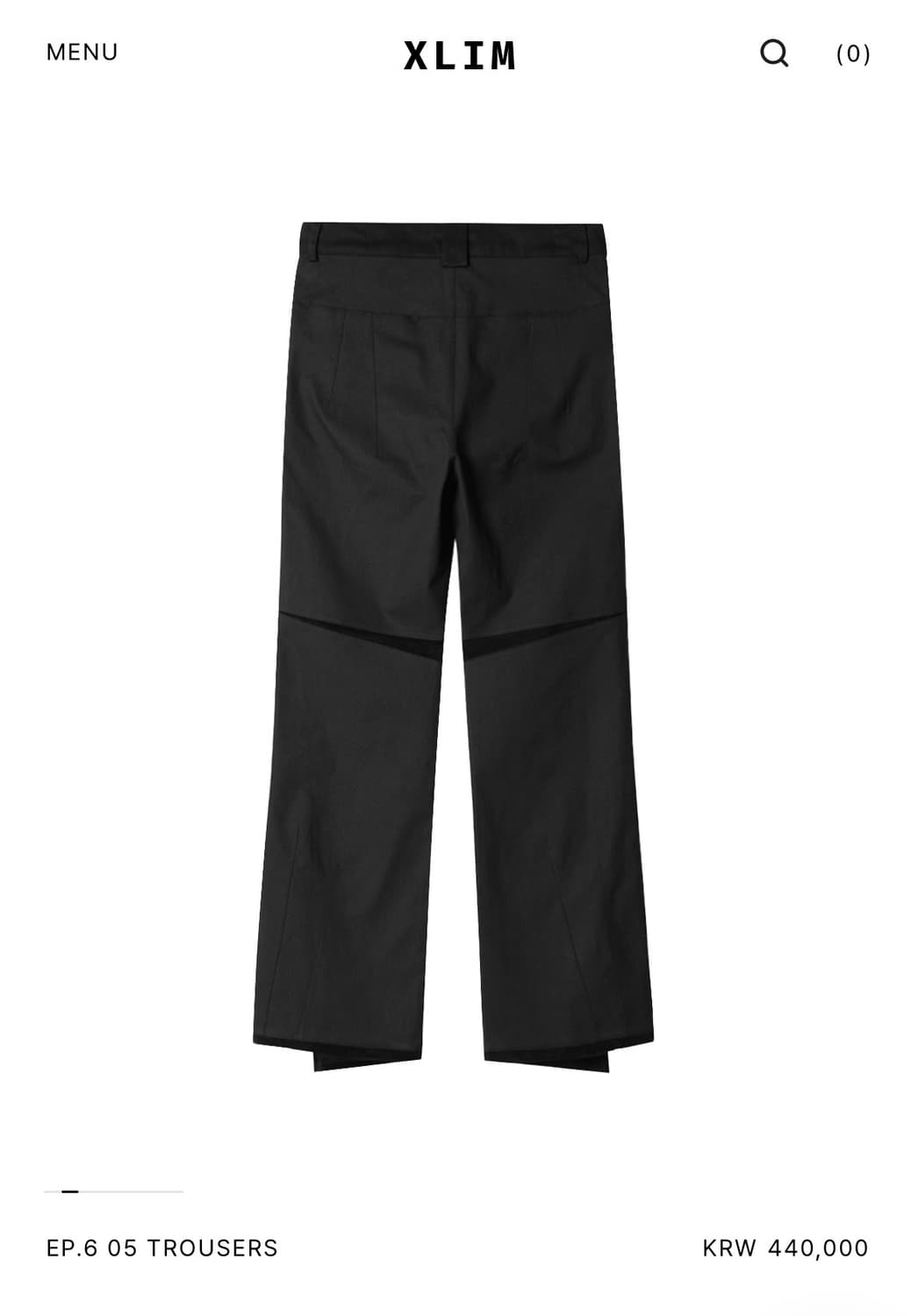 엑슬림 xlim ep6 05 trouser L 상품이미지2