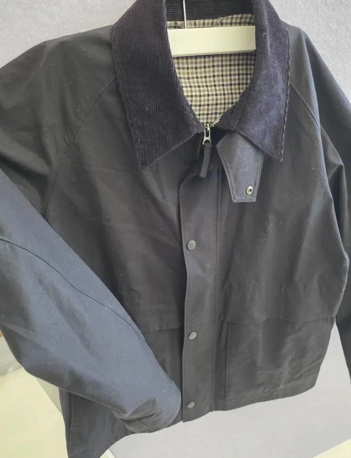 유니클로 유틸리티 쇼트 블루종 L 상품이미지2