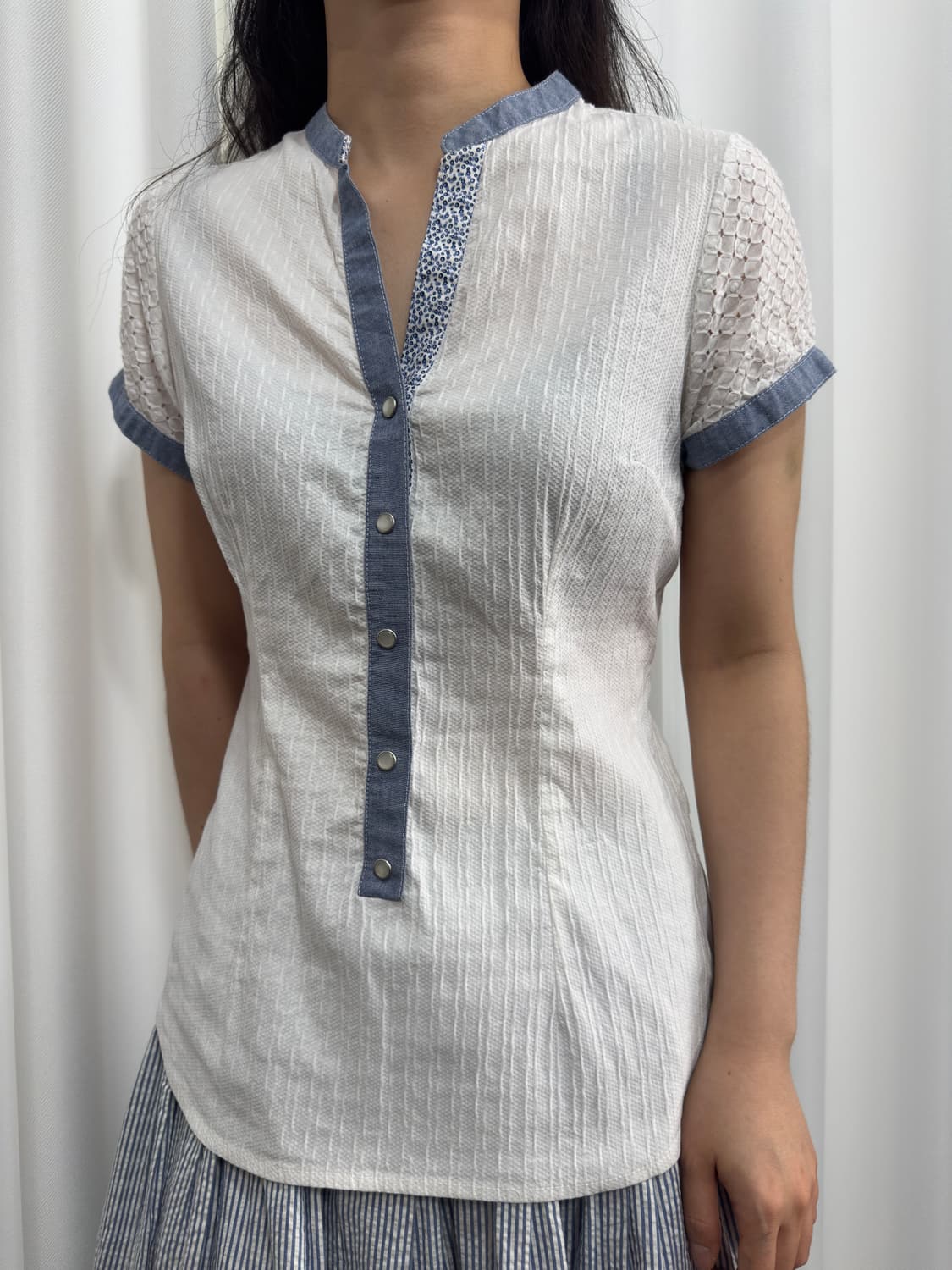 design mori blouse 상품이미지2