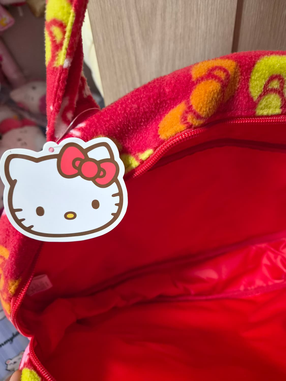 헬로키티 고전키티 빅 숄더백 상품이미지3