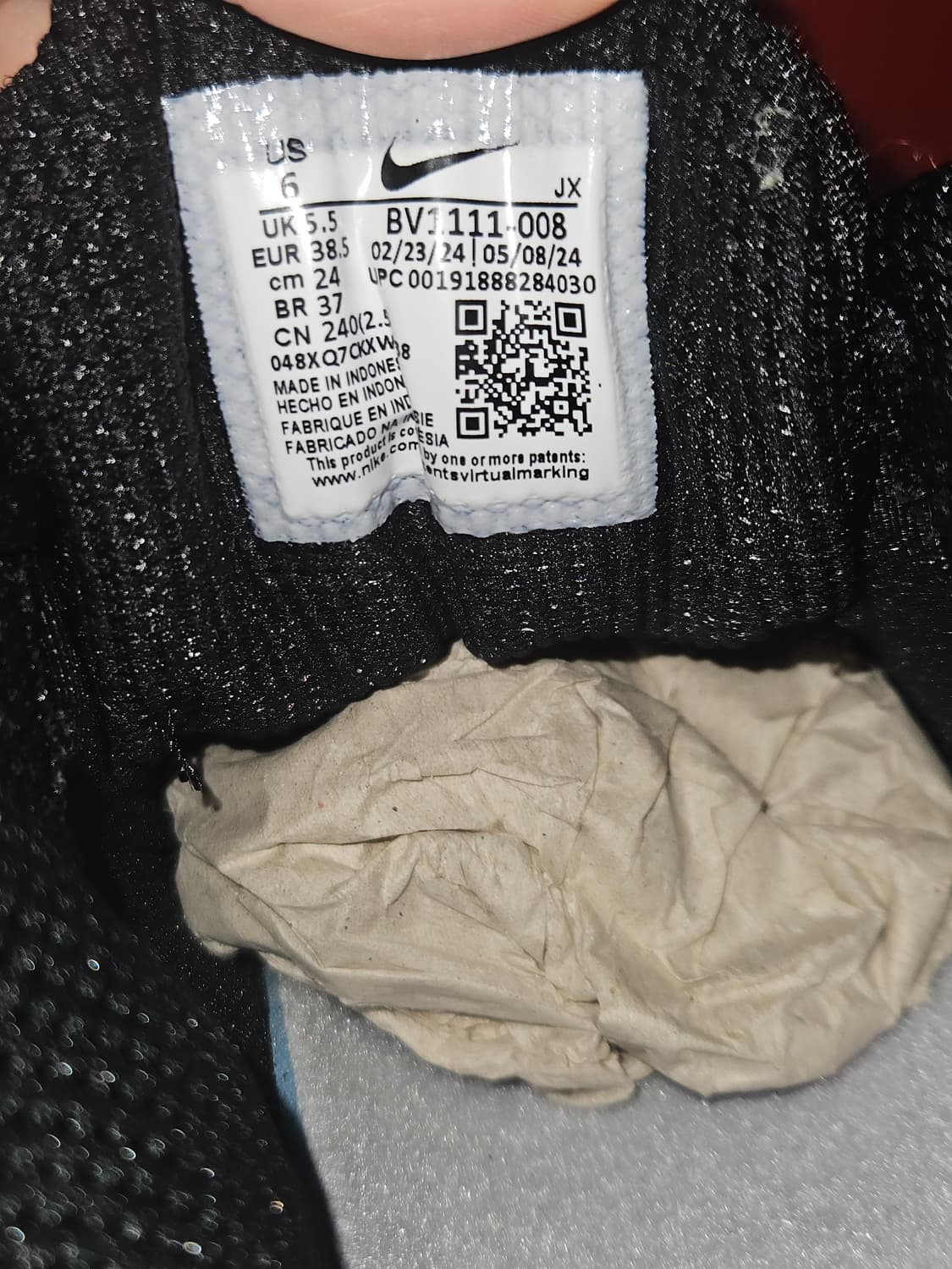 나이키 샥스 r4 블랙 앤 메탈릭 실버 245 상품이미지10