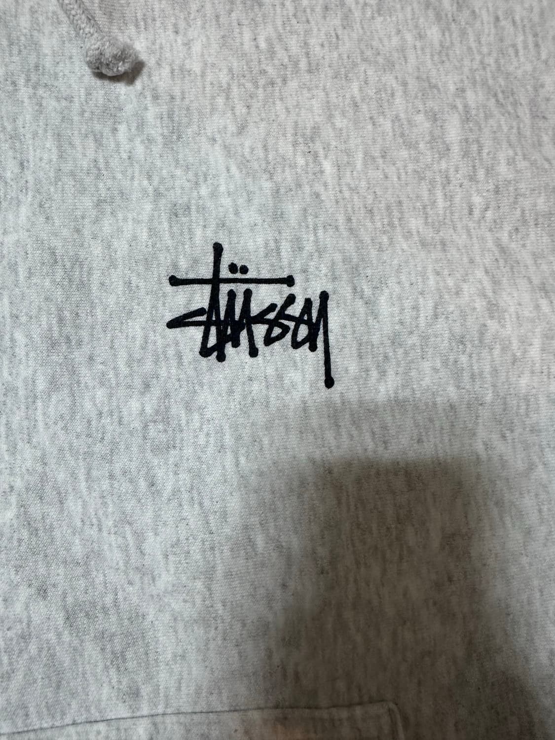 스투시 빅 앤 미티 집 후드 애쉬 헤더 XL 상품이미지2