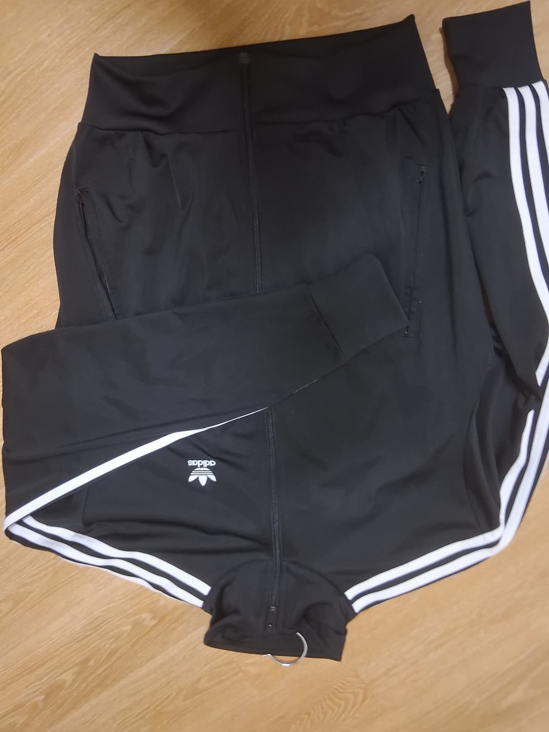 아디다스 파이어버드 블랙 트랙탑 져지 남녀공용xs(90~93) 거의새상품 상품이미지2