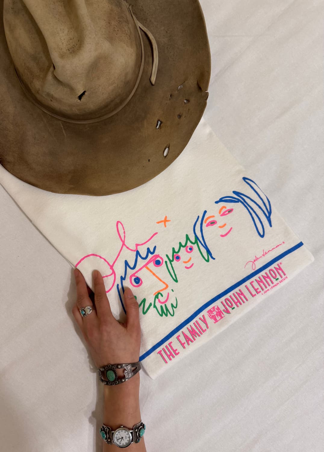 90‘s family  john lennon t-shirt 상품이미지1