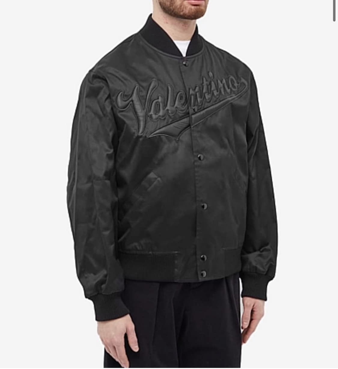 [M] 발렌티노 남성 로고 자수 패치 코튼 봄버 자켓 2V3CIM1690 상품이미지1
