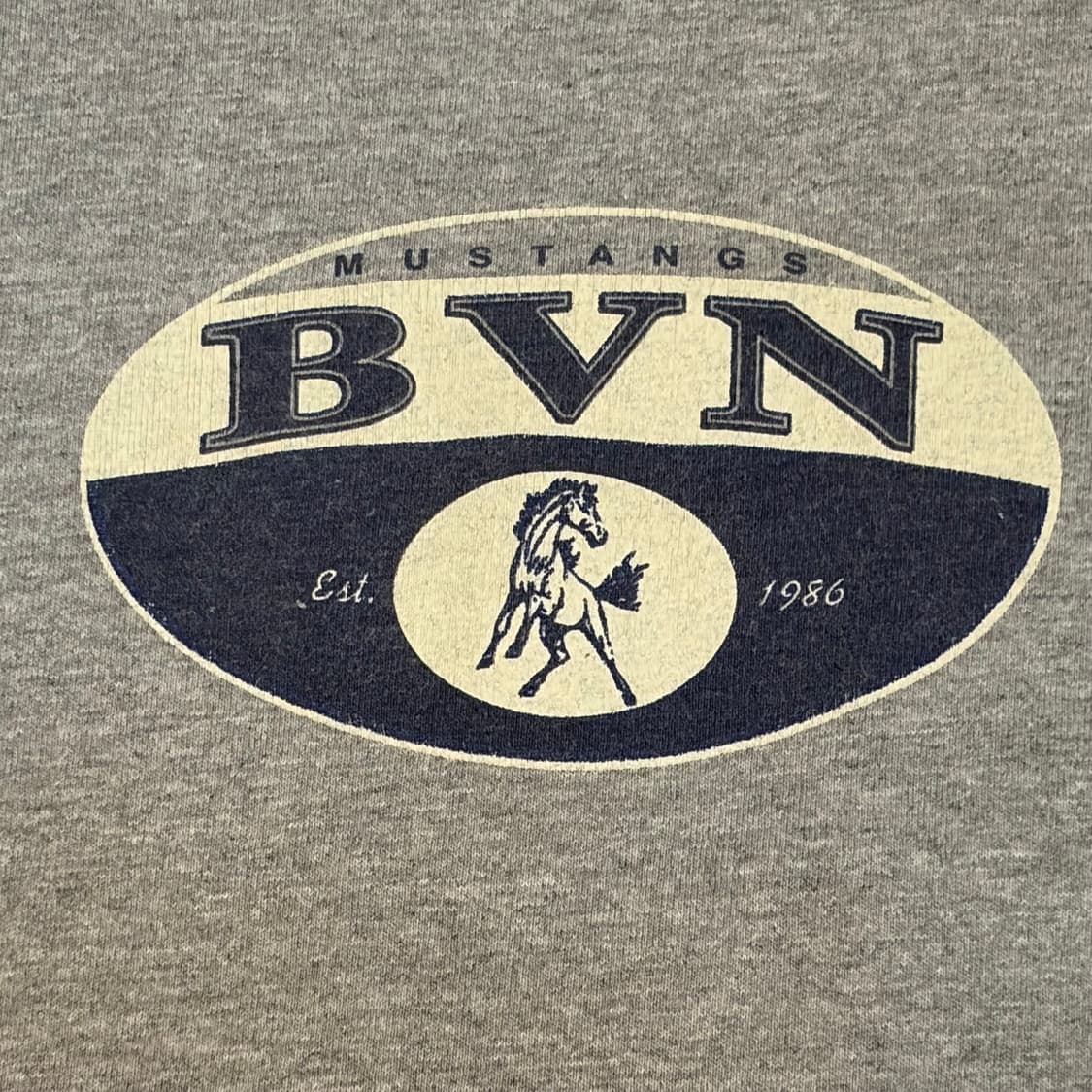 미국빈티지 엔빌 머스탱 BVN  링거티셔츠 링거티 반팔티 상품이미지4