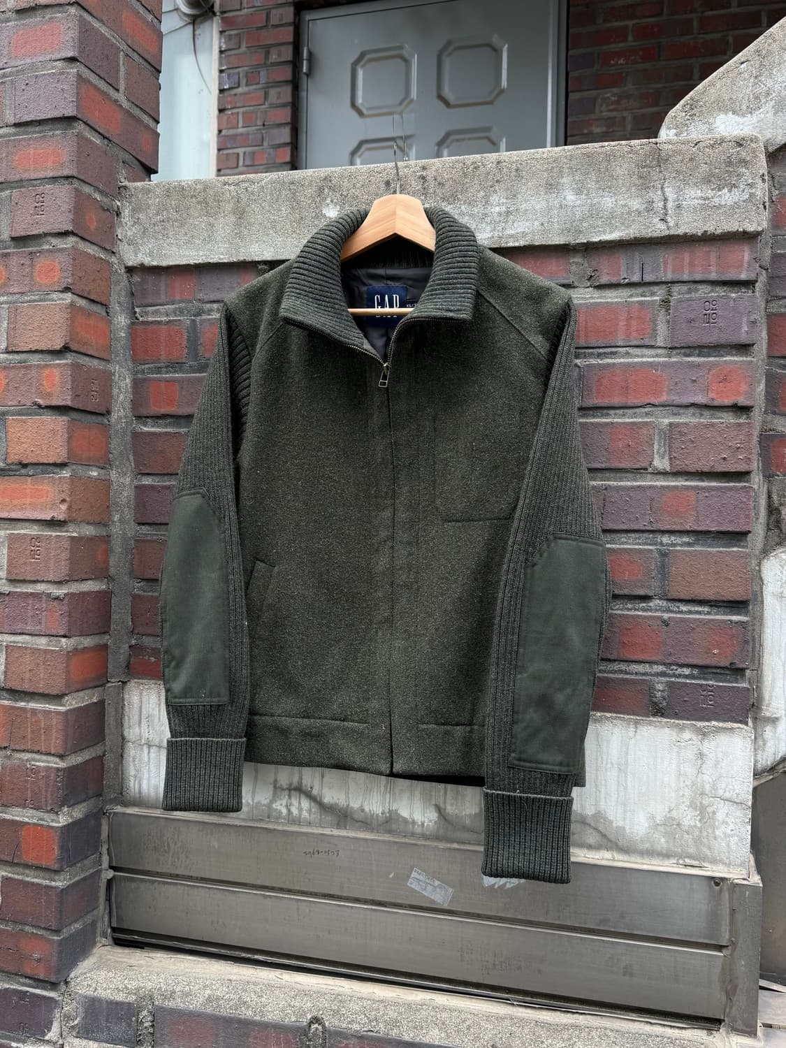 90s 올드 갭 울 하이넥 자켓  상품이미지1