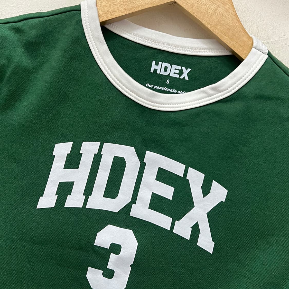 HDEX 에이치덱스 우먼스 3 에디션 그린 크롭탑 S 상품이미지3