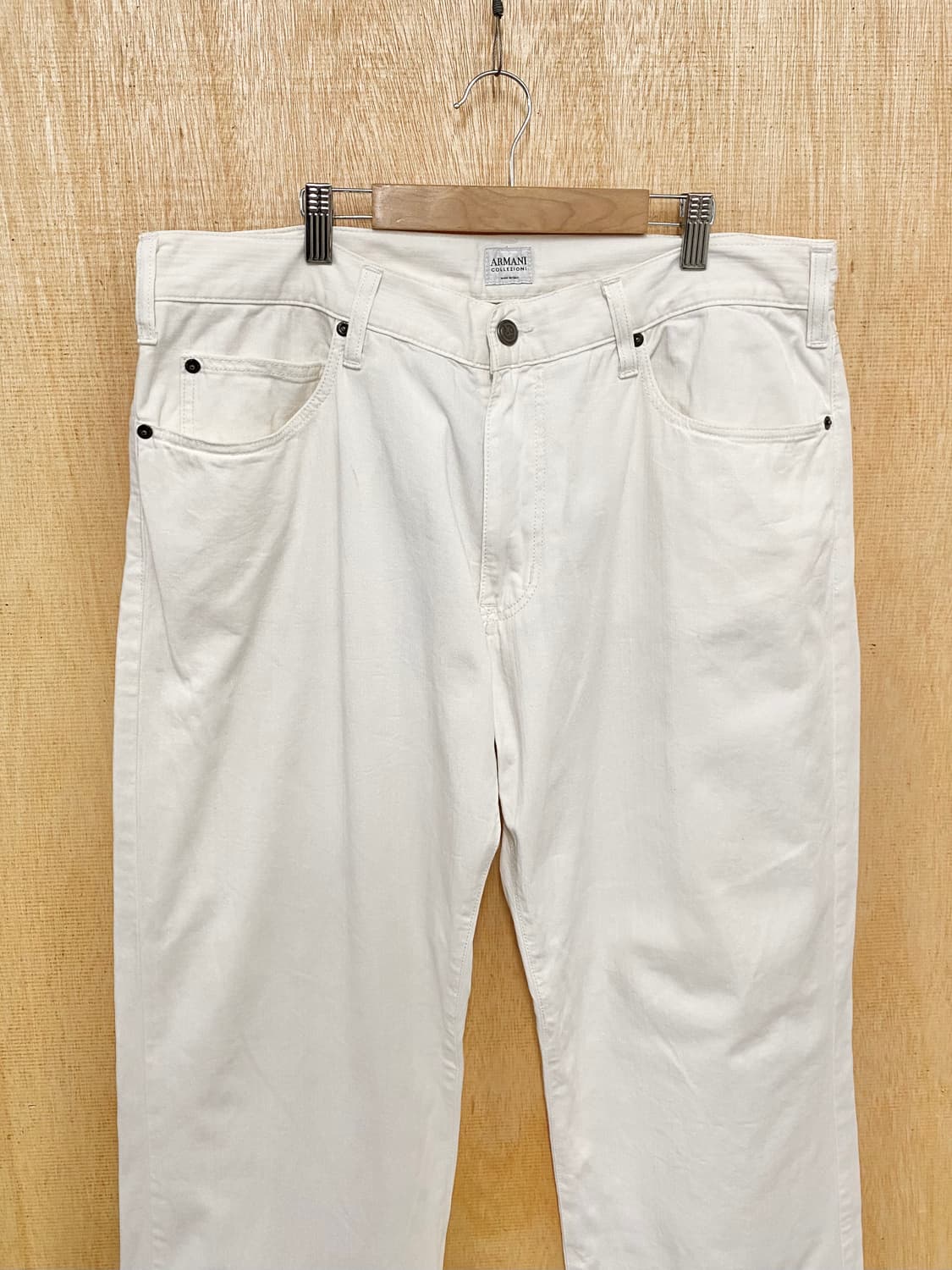 ARMANI collezioni 알마니 꼴레지오니 와이드 데님 팬츠 상품이미지5