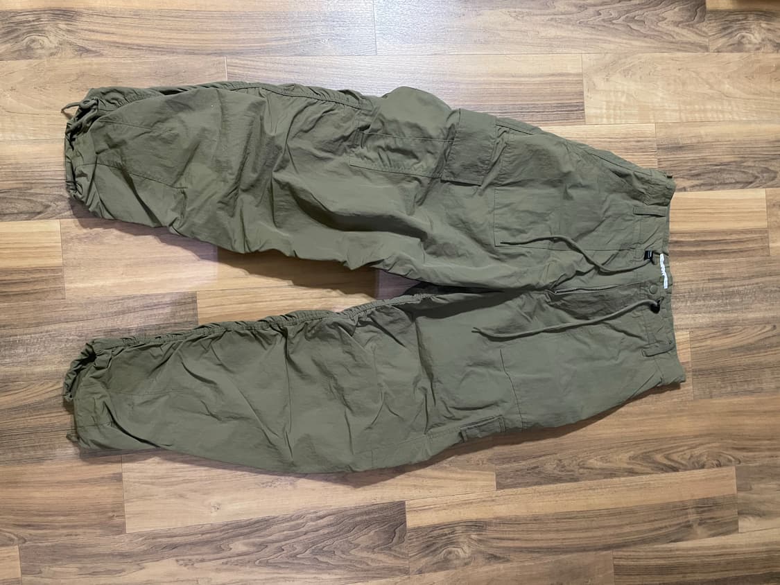 엑스톤즈 XP127 셔링 카고 팬츠 (KHAKI) 상품이미지2