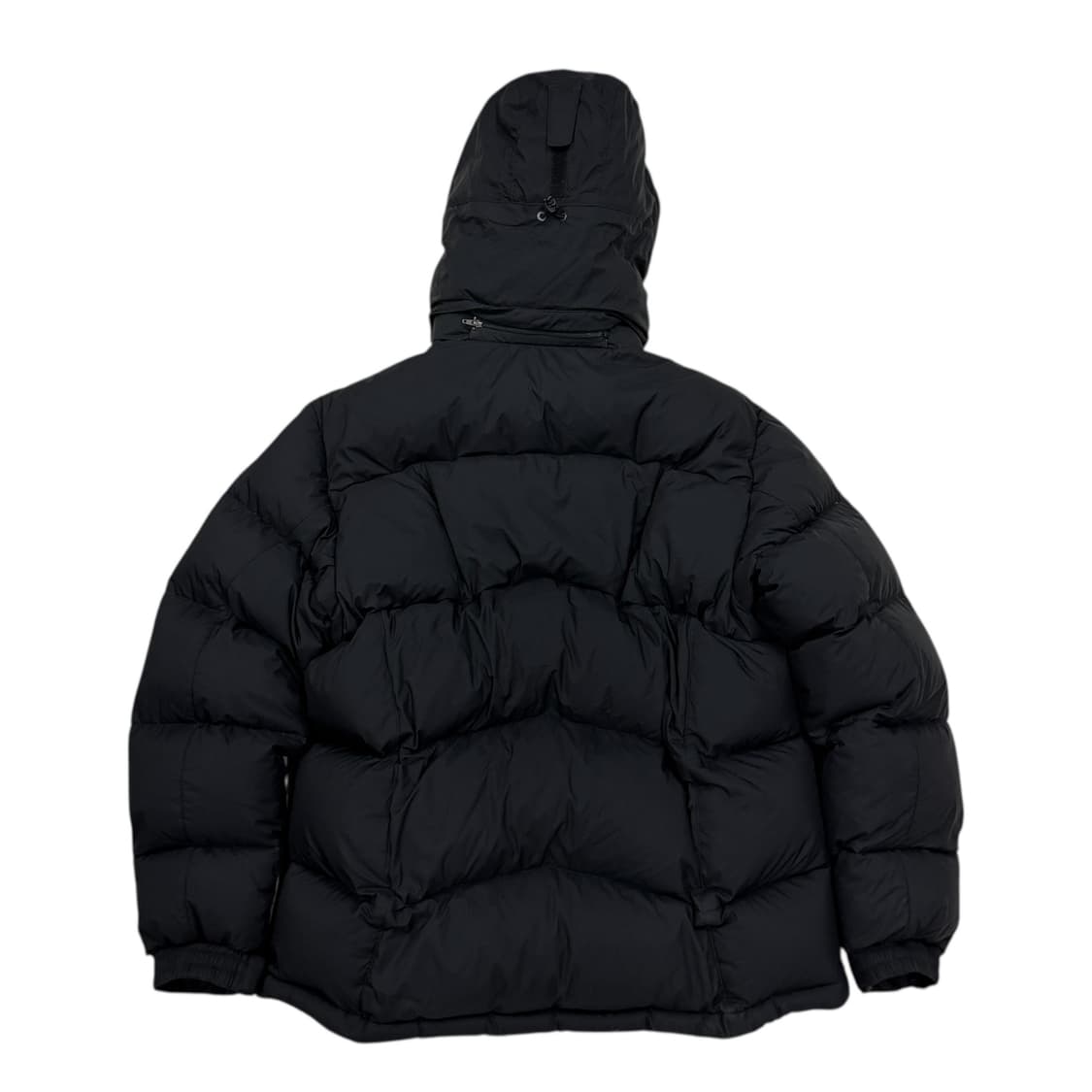 몽벨 700필 헤비 윈드블럭 나일론 다운 후드 패딩 자켓 블랙 2XL 상품이미지4