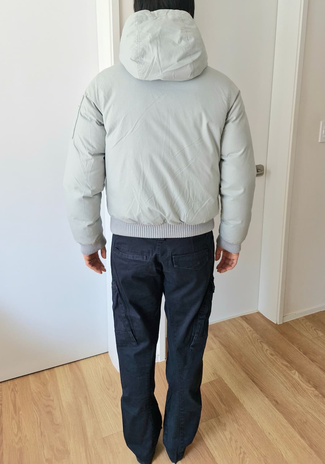 레어 나이키 르브론 제임스 후디드 봄버 ma-1 상품이미지10